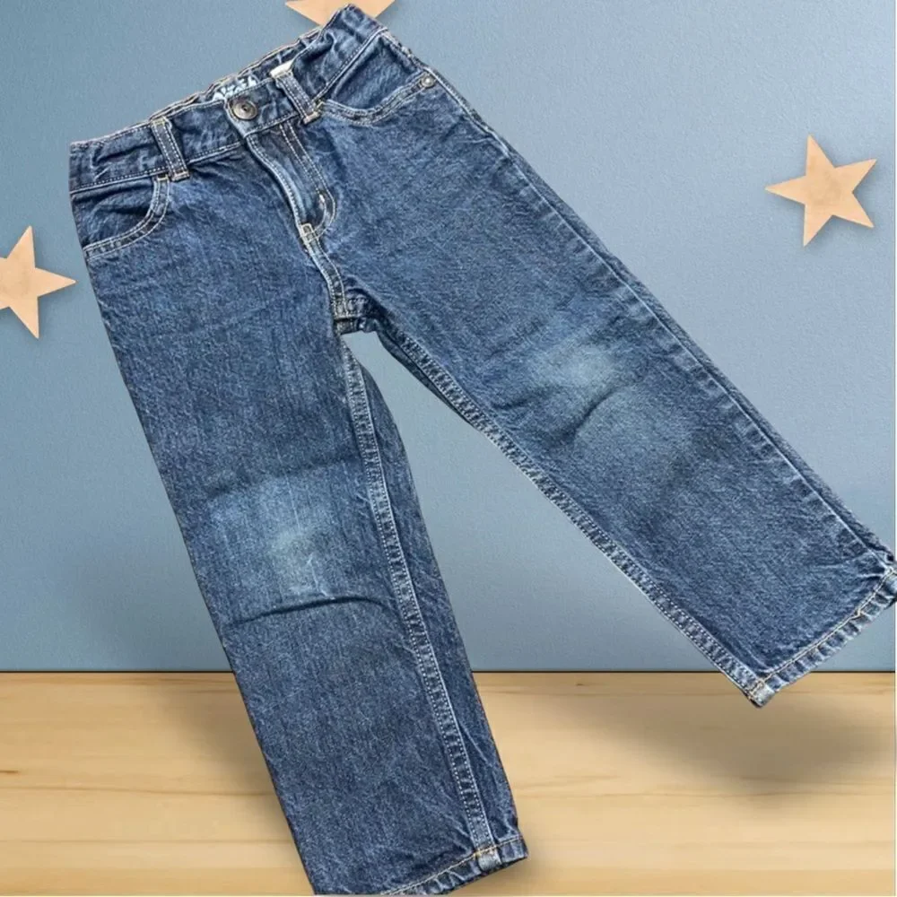 Oshkosh B'gosh Blue Denim Jeans Adjustable Waist